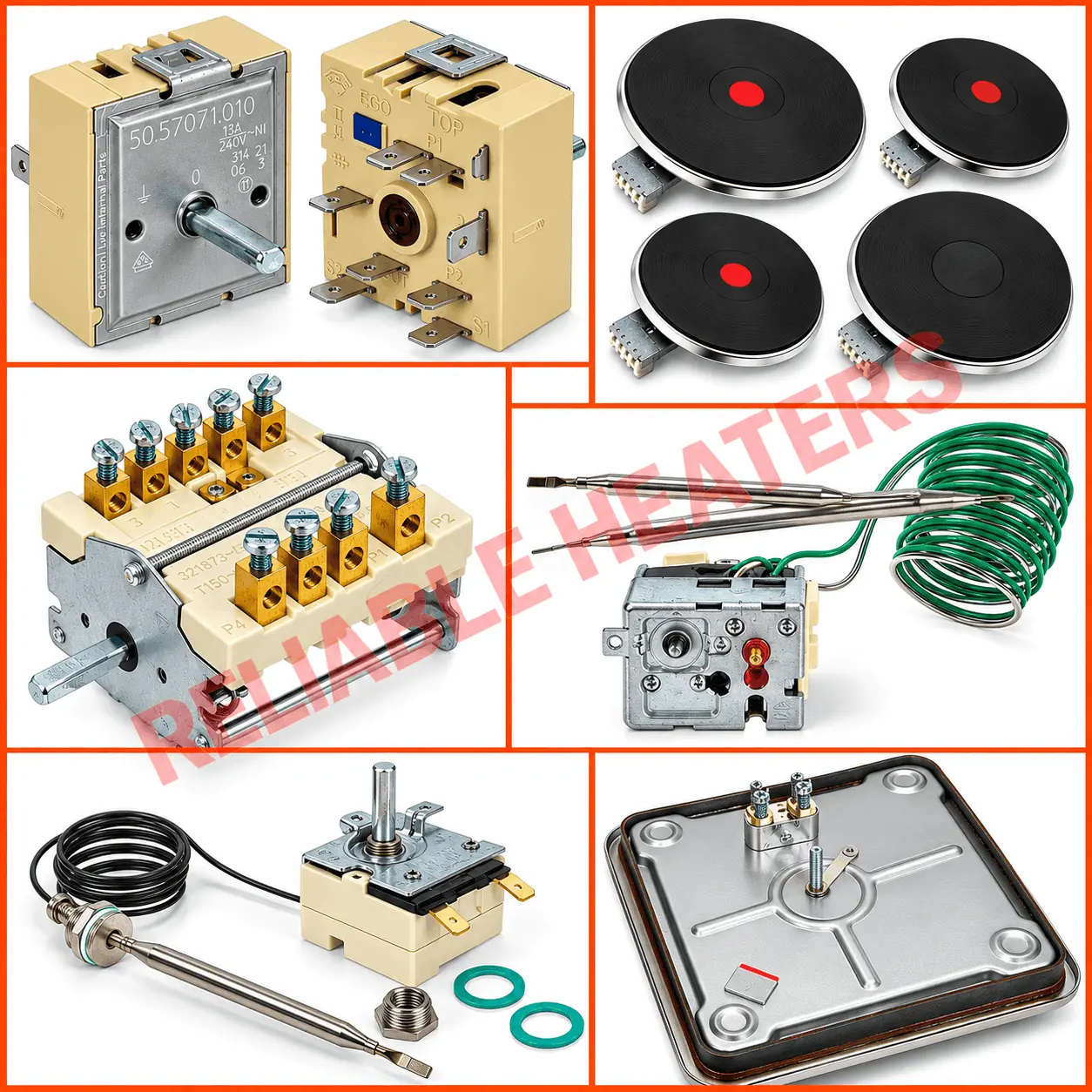 EGO Products UAE – EGO Hot Plates, Thermostats, Energy Regulators and Selector Switches